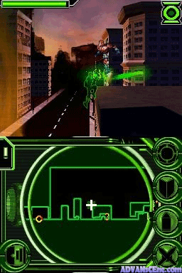 Green Lantern: Rise of the Manhunters screenshot 3 for Nintendo DS